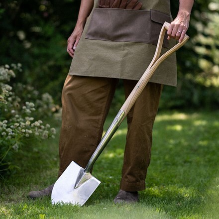 RHS Burgon and Ball ladies stainless steel groundbreaker spade