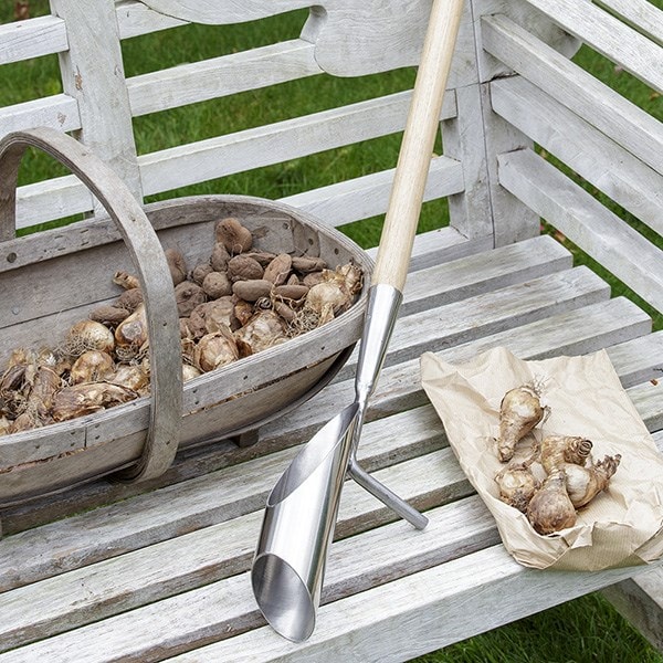 RHS Burgon and Ball long handled bulb planter 