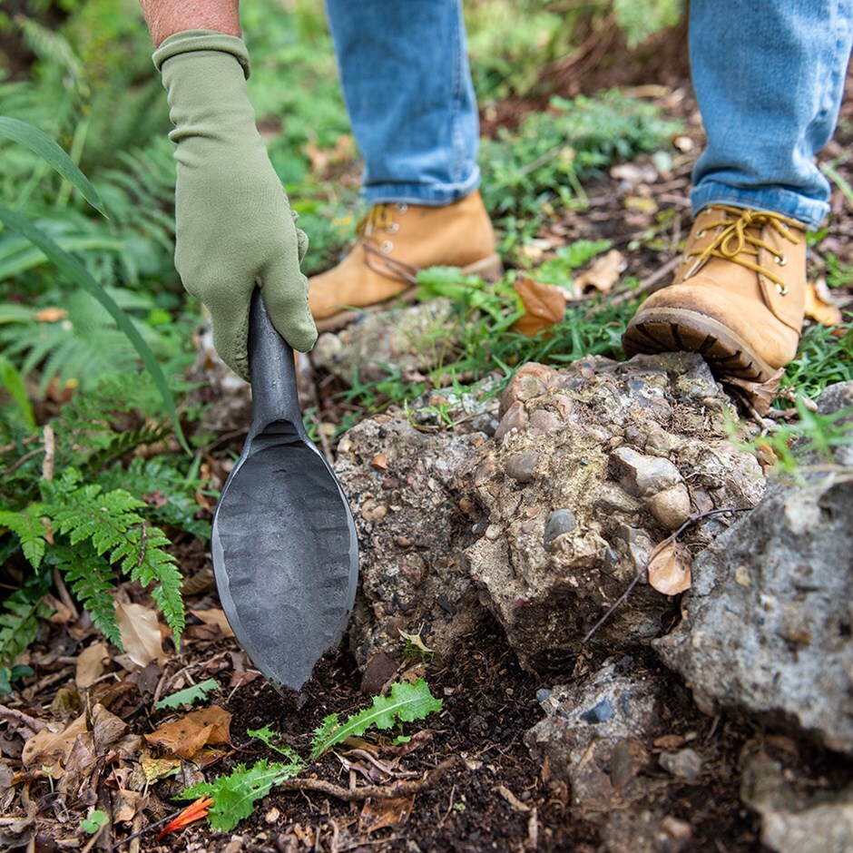 DeWit forged iron trowel