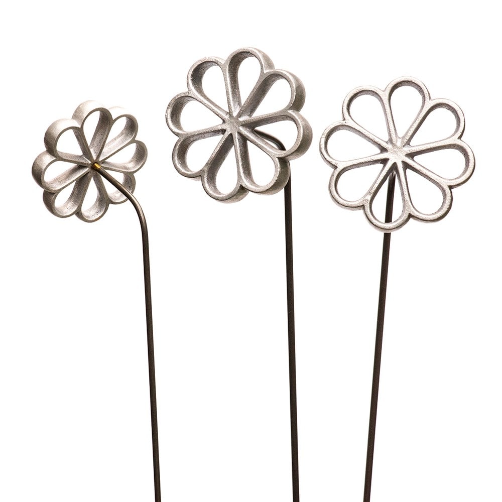 Plant/bulb marking stake - flower