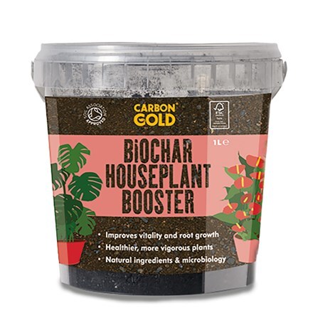 Biochar houseplant improver