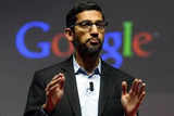 Google CEO Sundar Pichai tests different smartphones. Can you guess which one he prefers?