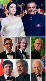 Ambanis, Tim Cook, Nadella & Ralph Lauren Join PM Modi At US State Dinner