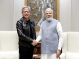 PM Modi, Nvidia chief Jensen Huang discuss India’s potential in AI