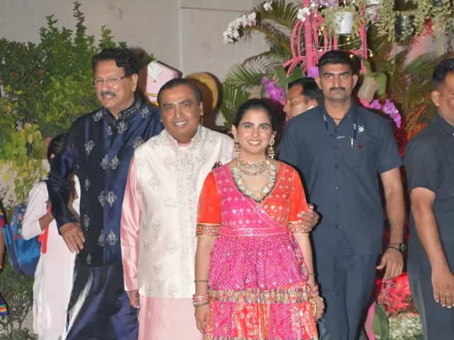 Mukesh Ambani: Dapper In Pink