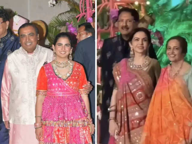 Inside Ambani Clan's Glittering Navratri Affair