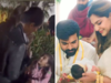 Watch Allu Arjun's daughter dancing with Ram Charan's baby girl on 'Srivalli'