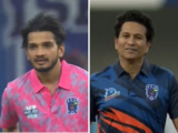 Sachin Tendulkar dismissed in ISPL opener by 'Bigg Boss' winner Munawar Faruqui? Stadium left stunned: Watch