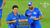 IPL 2024: Sachin Tendulkar gifts Rohit Sharma special jersey ahead of his 200th IPL match for Mumbai Indians