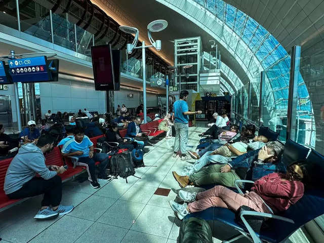 Airport flooded