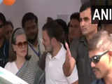 Lok Sabha polls: Congress' Rahul and Sonia Gandhi cast their votes in Delhi