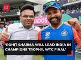 Rohit Sharma will lead India to Champions Trophy, WTC 2025 final, confirms BCCI secretary Jay Shah