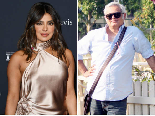 Priyanka Chopra (left) and Hansal Mehta (right) celebrate 'Parasite's' historic win.