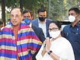 Subramanian Swamy meets West Bengal CM Mamata Banerjee