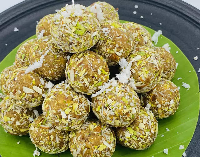 This Ugadi, think healthy with coconut and chia seed laddus