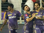 KKR's brilliant road to the IPL finals: Happy pics from Narendra Modi Stadium