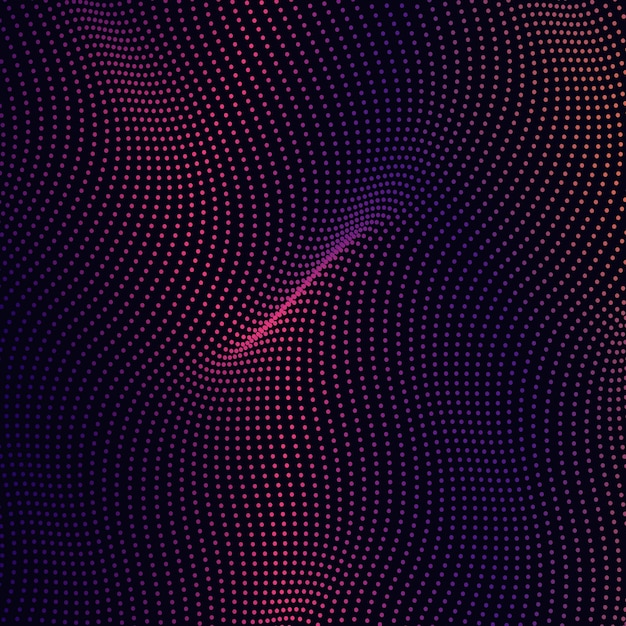 Vector halftone gradient gradation vibrant trendy texture with blending colors