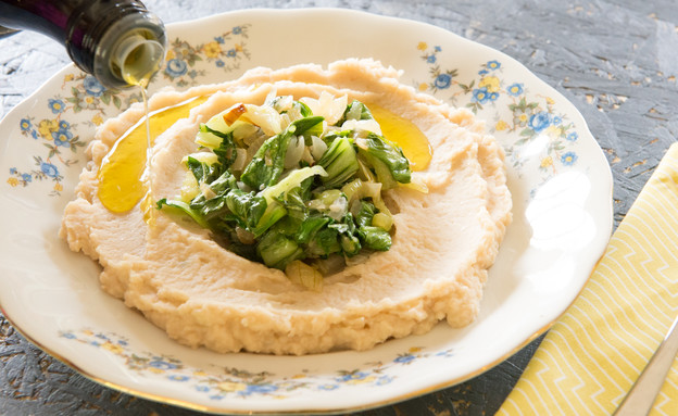 מחית שעועית לבנה (צילום: ענבל כבירי, mako אוכל)