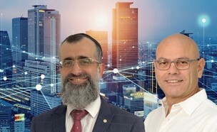 מרכז הנדלן - מפונים (צילום: אביגיל מתתוב, לעמ. בתמונה: רפי אלמליח ונתן אלנתן)