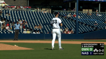 Jacob Misiorowski's three strikeouts