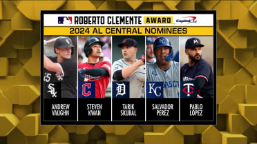 AL Central nominees for the Roberto Clemente Award