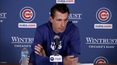 Craig Counsell speaks on the Cubs' 5-3 loss