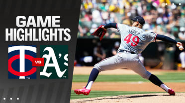 Twins vs. A's Highlights