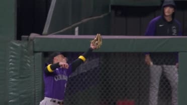 Nolan Jones' leaping catch