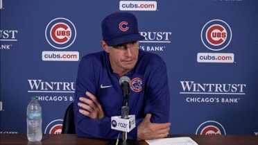 Craig Counsell discusses Cubs' combined no-no