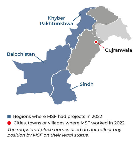 Pakistan IAR map 2022