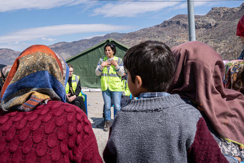 Mental Health support for people affected by the earthquakes in Türkiye