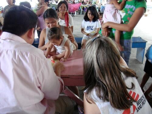 Ondoy Typhon , Angono, novembre 2009.