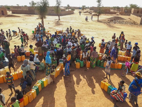 Djibo, Watertrucking activities