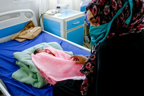 Paediatric care in Nablus hospital Mosul