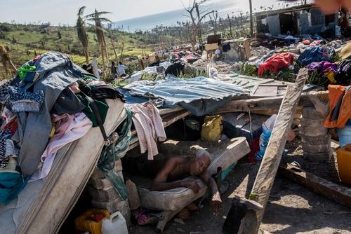 Hurricane Matthew Devastation in Haiti