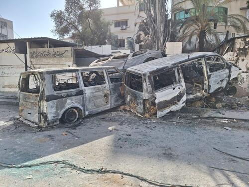 MSF convoy attacked in Gaza