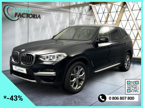 BMW X3 +T.PANO+GPS+CUIR+RADARS+FULL LED+OPTIONS 2021 occasion L-3844 SCHIFFLANGE 