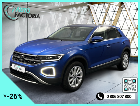 Volkswagen T-ROC +RADARS+PARK ASSIST+FULL LED+CLIM BIZONE+OPTS 2022 occasion L-3844 SCHIFFLANGE 