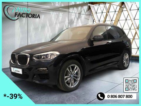 BMW X3 +GPS+CUIR+CAM+PARK ASSIST+LED+CLIM 3ZONES+OPTS 2021 occasion L-3844 SCHIFFLANGE 