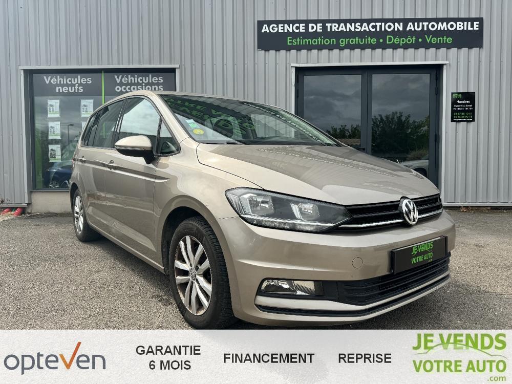 Touran 1.6 TDI 115ch BlueMotion Technology FAP Confortline 7 places 2016 occasion 34800 Clermont-l'Hérault