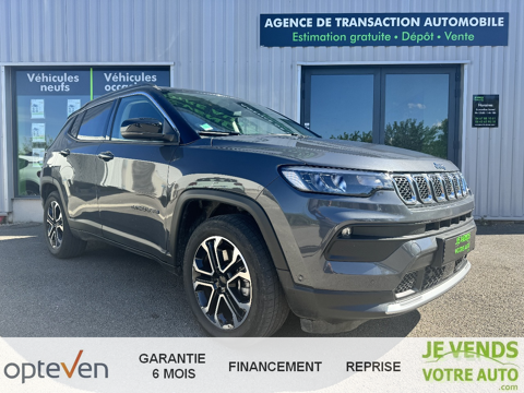 Jeep Compass II Phase 2 4Xe LIMITED 240 Plug in Hybrid 4WD 2022 occasion Clermont-l'Hérault 34800