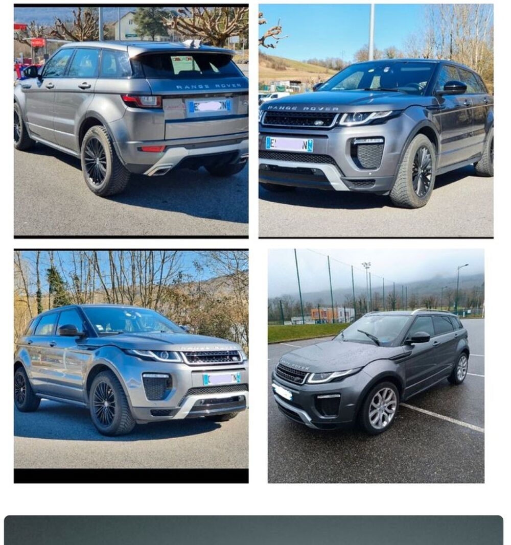 Range Rover Evoque Mark IV TD4 150 BVA Business 2017 occasion 01200 Valserhône