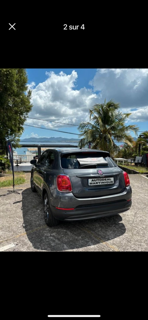 Fiat 500 X 500X 1.4 MultiAir 140 ch DCT City Cross 2018 occasion Fort-de-France 97234