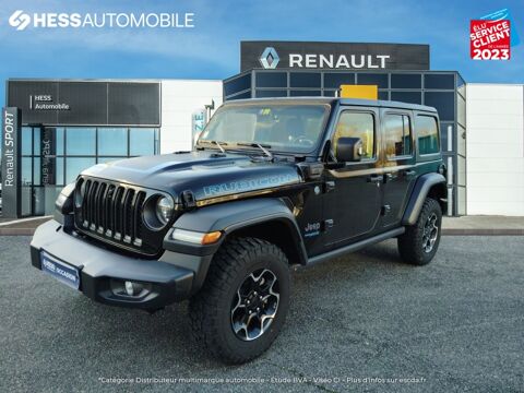 Jeep Wrangler 2.0 T 380ch 4xe Rubicon Rock-Trac 2021 occasion Saint-Louis 68300