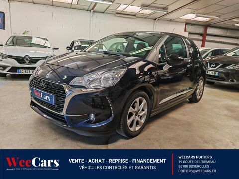 Citroën DS3 1.6 BlueHDi 100 So Chic + CARPLAY 2017 occasion Buxerolles 86180