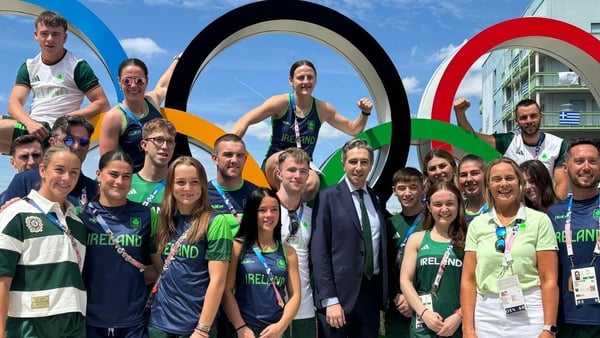 Taoiseach Simon Harris wished the competitors and their families well over the coming days