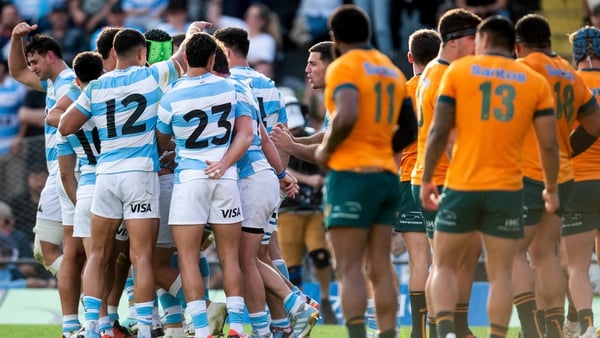 Australia were dealt a 67-27 hammering away to Los Pumas