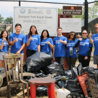 Image for Coming Together for a Community Cleanup: 2022 Intern Day of Service