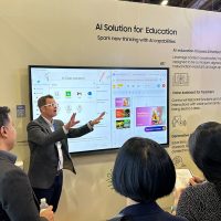 Image for Samsung Introduces New AI Class Assistant for the WAD Interactive Display at ISTELive 2024