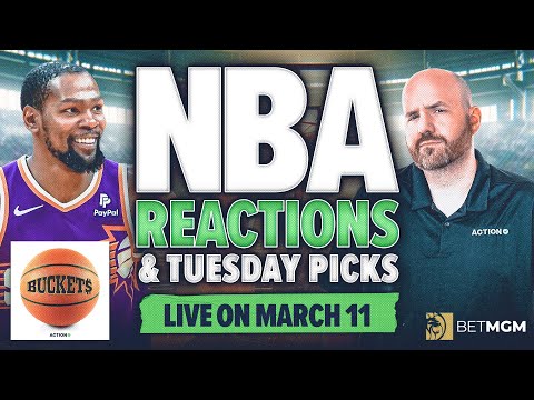 Can Kevin Durant & Phoenix Suns WIN Western Conference? NBA Picks & Predictions 3/12 | Buckets article feature image